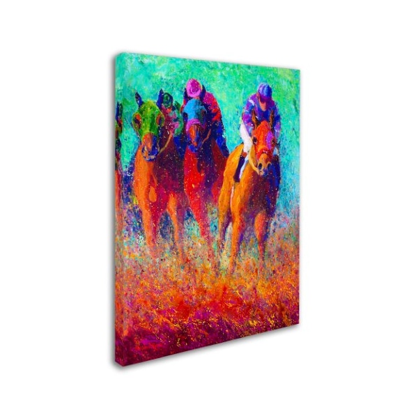 Marion Rose 'Thundering Hooves ' Canvas Art,14x19